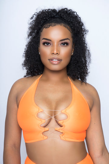 Kelly clear laced top - The Beauty Cave Boutique